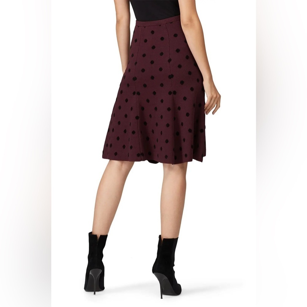 Thakoon Purple Polka Dot Skirt sz XL - Picture 3 of 7